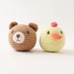 手編みコットンアニマルトイ - Image 2