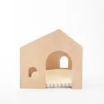 室内用ストライプペットハウス クッション付 - Image 10