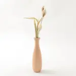 ドライフラワー用ウッドトールフラワーベース