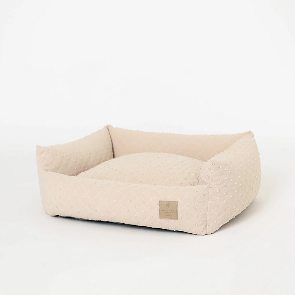 product_image_1763725938.webp ドットヤーンキルティングクッションベッド - Image 1