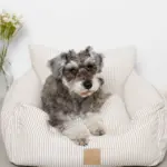 ストライプふんわりドライブペットベッド - Image 4