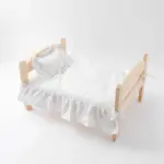 フリル組み立てウッドベッド - Image 10