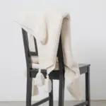 ベッドスローブランケット タッセル付 - Image 5