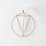 サークル型ウォールフラワーベース フック付 - Image 3