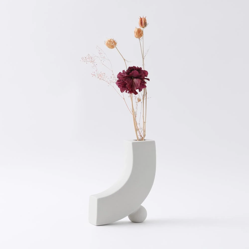 product_image_1763730833.webp カーブフラワーベース - Image 1