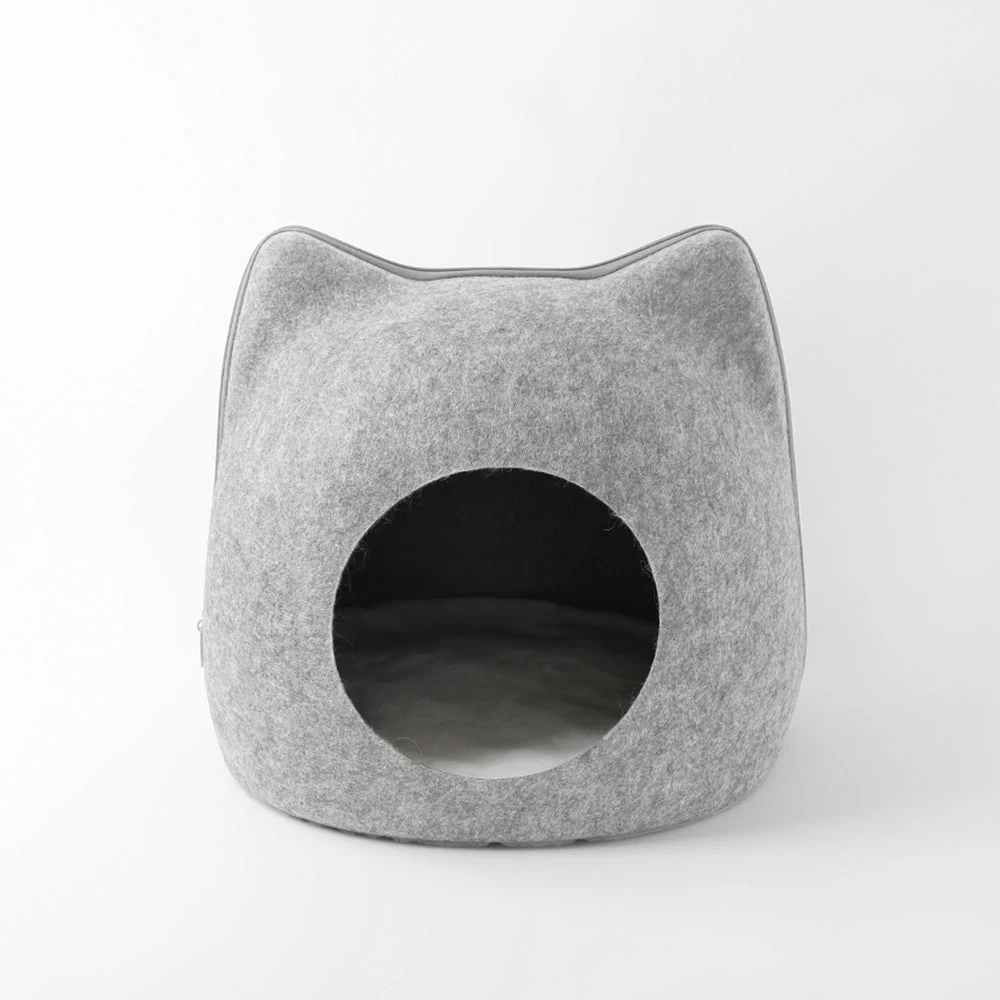 product_image_1763731676.webp ドーム型立体フェルトペットハウス - Image 1