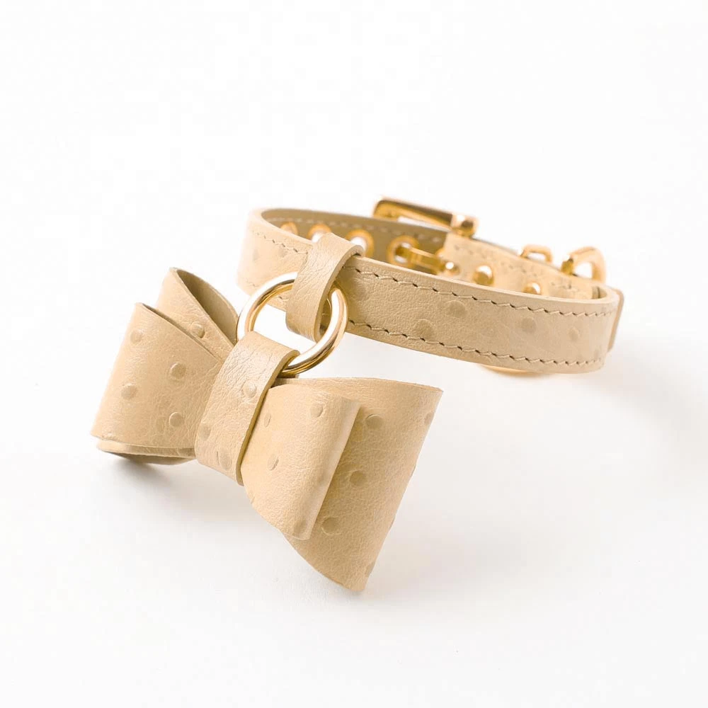 product_image_1763957351.webp オーストレザーリボンペンダントカラー【名入れ彫刻対応】 - Image 1