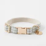 チェックカラー＋リードSET【名入れ彫刻対応】 - Image 8