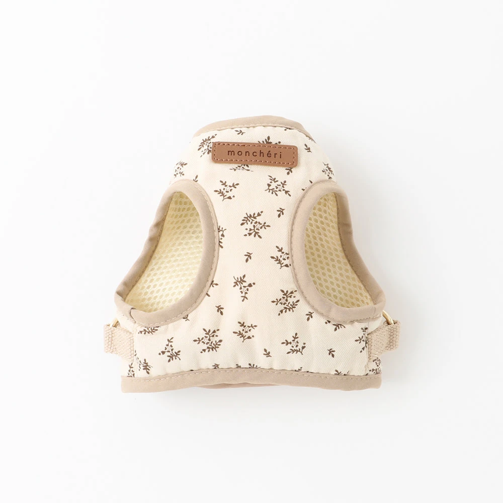 product_image_1763963823.webp ナチュラルフラワーハーネス+リードSET【名入れ刺繍対応】【旧モデル】 - Image 1